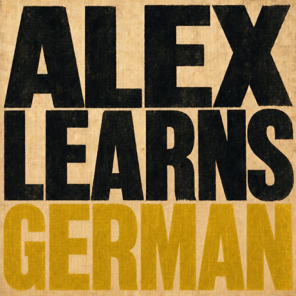 Alex Learns German podcast cover